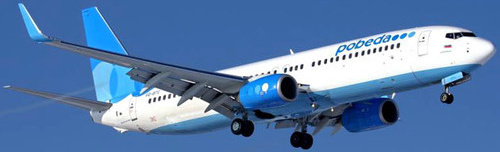 Самолет авиакомпании "Победа". Фото http://www.yugopolis.ru/