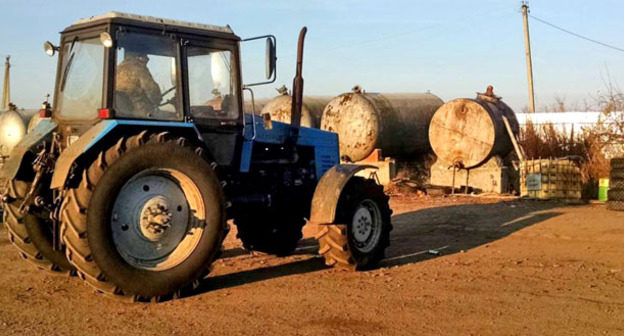 Сельскохозяйственная техника. Фото: Andrly Dubchak/RFE/RL