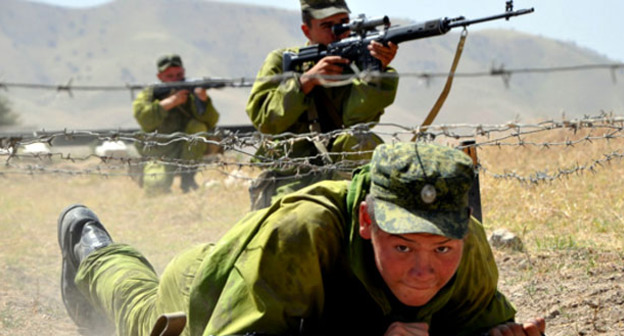 Учения на территории Северо-Кавказского и Южного федеральных округов. Фото http://mil.ru/et/news/more.htm?id=11830499@egNews&_print=true