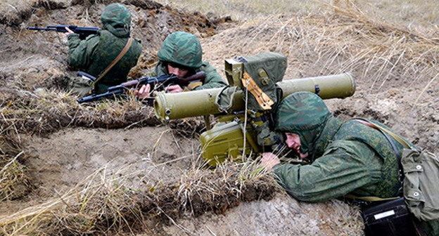 Учения Чеченских мотострелков. Фото http://function.mil.ru/