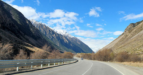 Дорога к национальному парку Приэльбрусье. Фото Анны Черныш для "Кавказского узла"