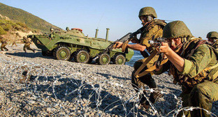Учения на полигонах Южного военного округа. Фото http://www.vestikavkaza.ru