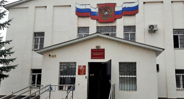 Здание Усть-Джегутинского районного суда. КЧР. Фото Аси Капаевой для "Кавказского узла"