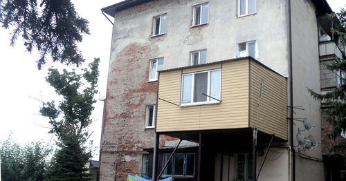 Общежитие в Нальчике по улице Северной, 4. Фото Людмилы Маратовой для "Кавказского узла"