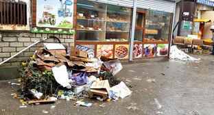 Мусор на улицах Махачкалы. Фото http://www.riadagestan.ru/