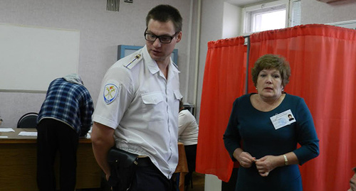 На избирательном участке 454 в Волгограде. Фото Татьяны Филимоновой для "Кавказского узла"