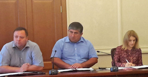 Заседание комиссии избиркома КЧР. 16 сентября 2016 г. Фото Аси Капаевой для "Кавказского узла"