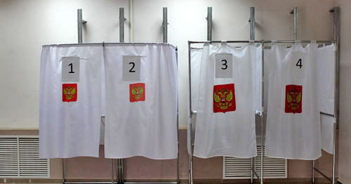 На одном из избирательных участков во Владикавказе. 18 сентября 2016 г. Фото Эммы Марзоевой для "Кавказского узла"