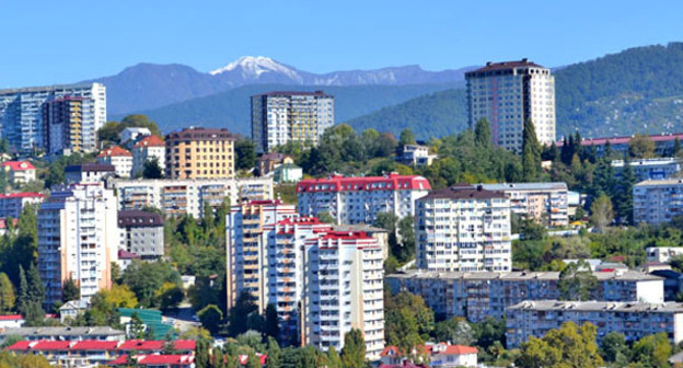 Многоэтажки в Сочи. Фото Светланы Кравченко для "Кавказского узла"