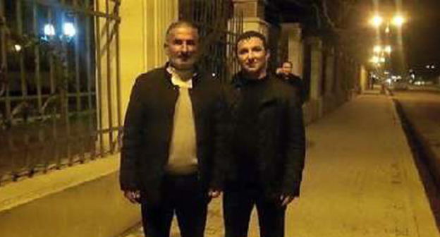 Раиль Рустамли (справа). Фото http://www.contact.az/docs/2016/Social/092400169604ru.htm#.V-klgyGLSJA