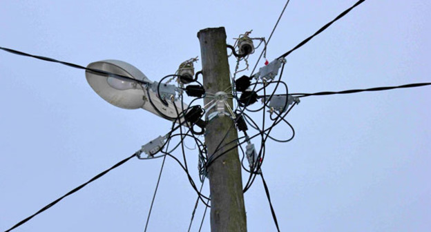 Электрический столб. Фото http://www.riadagestan.ru/