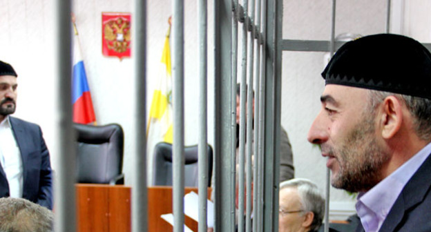 Имам Кисловодска Курман-Али Байчоров во время заседания суда. Сентябрь 2014 г. Фото Магомеда Магомедова для "Кавказского узла"