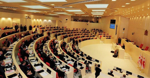 Заседание парламента Грузии. Фото http://sputnik-georgia.ru/reviews/20160506/231516258.html