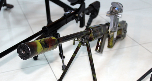 Снайперская винтовка, производства компании «Гарни Лер» (Армения) состоит на вооружении армянской армии Фото Тиграна Петросяна 