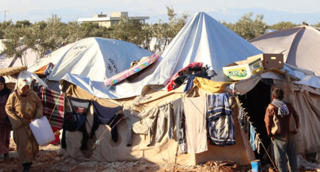 Лагерь беженцев. Сирия. Фото: IHH Humanitarian Relief Foundation https://www.flickr.com/