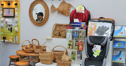 Продукция представленная на  седьмой Международной промышленной выставке EXPO-RUSSIA ARMENIA 2016 plus IRAN. Ереван, 27 октября 2016 г. Фото Тиграна Петросяна для "Кавказского узла" 