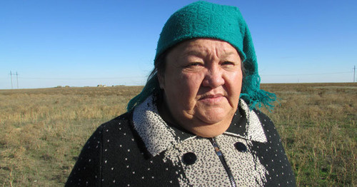 Галимжан Урпекова. Волгоградская область, октябрь 2016 г. Фото Вячеслава Ященко для "Кавказского узла" Галимжан Урпекова. Волгоградская область, октябрь 2016 г. Фото Вячеслава Ященко для "Кавказского узла"