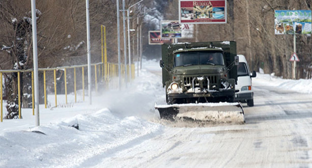 Уборка снега на дорогах. Фото: Sputnik/Асатур Есаянц