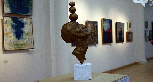 На выставке "Шар в искусстве" в Майкопе Фото: Дария Дьяченко http://www.go01.ru/news/1429987
