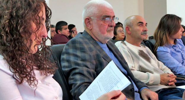 Встреча с представителями карабахских НПО. Нагорный Карабах, 14 ноября 2016 г. Фото Алвард Григорян для "Кавказского узла"