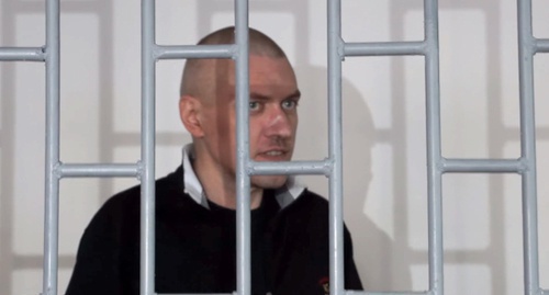 Станислав Клых. Скриншот из видеозаписи последнего слова подсудимого, RFE/RL