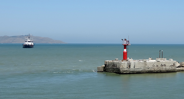 Керченская переправа. Фото Нины Тумановой для "Кавказского узла"