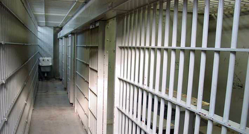 Тюремный коридор. Фото http://sputnik-georgia.ru/georgia/20100530/213225752.html