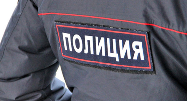 Сотрудник полиции. Фото Магомеда Магомедова для "Кавказского узла"