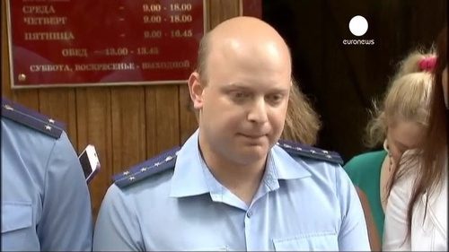 Прокурор Михаил Резниченко. Фото стоп-кадр видео http://wildred.tv/news/mir/277201/