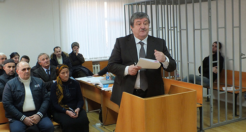 Адвокат Алауди Мусаев. Фото Патимат Махмудовой для "Кавказского узла"