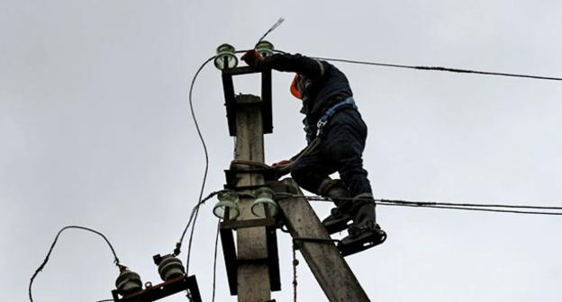 Электрический столб. Фото http://grozny-inform.ru/news/society/73772/