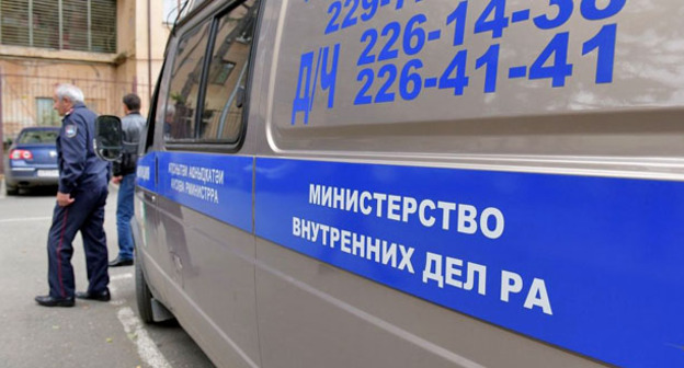 Служебный автомобиль МВД России. Фото: Sputnik Томас Тхайцук