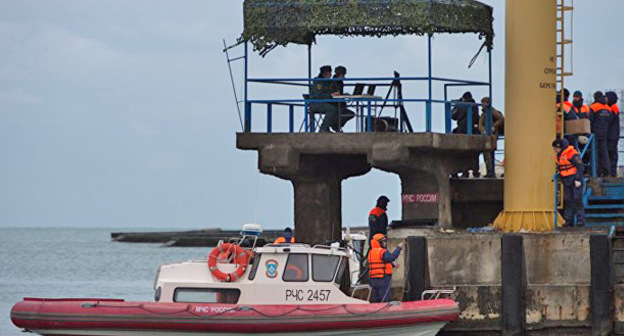 Поисково-спасательные работы на месте крушения самолета Ту-154. Фото: Sputnik/Нина Зотина