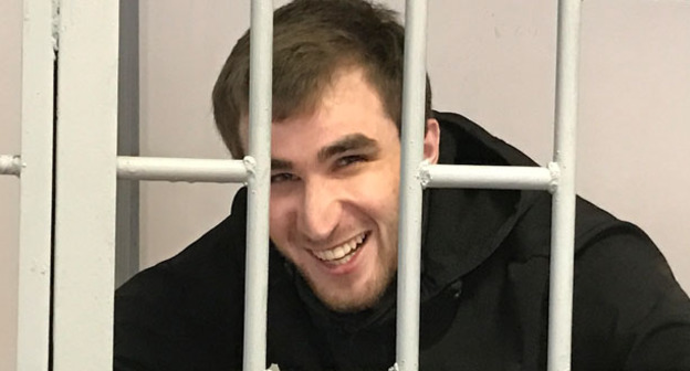 Жалауди Гериев в зале суда. 28 декабря 2016 г. Фото Патимат Махмудовой для "Кавказского узла"