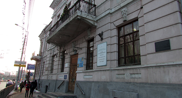 Здания Волгоградского областного краеведческого музея, расположенные на проспекте им. Ленина. Фото Вячеслава Ященко для "Кавказского узла"