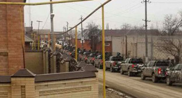 Село Цоци-Юрт. Чечня, 11 января 2017 г. Фото корреспондента "Кавказского узла"