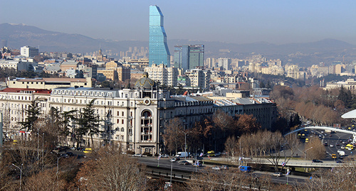 Центр Тбилиси. Фото Инны  Кукуджановой для "Кавказского узла"