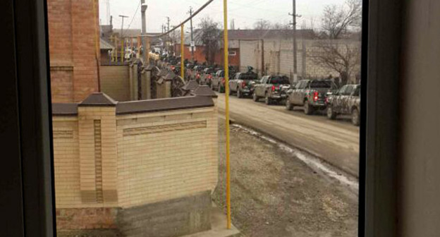 Село Цоци-Юрт. Чечня, 11 января 2017 г. Фото корреспондента "Кавказского узла"