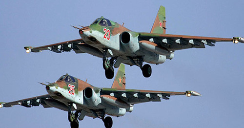 Штурмовики Су-25СМ3. Фото http://structure.mil.ru/