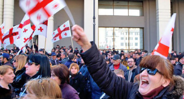 Митинг партии "Единое национальное движение". Фото http://haqqin.az/news/61450