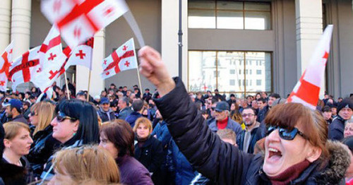 Митинг партии "Единое национальное движение". Фото http://haqqin.az/news/61450
