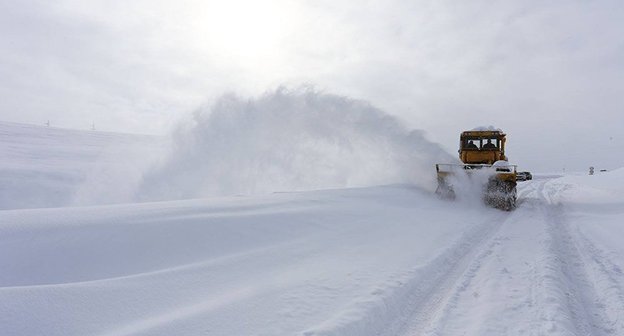 Дорога в Грузии. Фото © FB / Департамент автодорог
 https://sputnik-georgia.ru/society/20170126/234653106/Situacija-na-dorogah-Gruzii-ogranichenija-v-napravlenii-Rossii.html