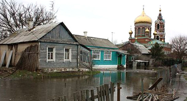 Подтопленние в Неклиновском районе Ростовской области. Сентябрь 2014 г. Фото http://www.donnews.ru