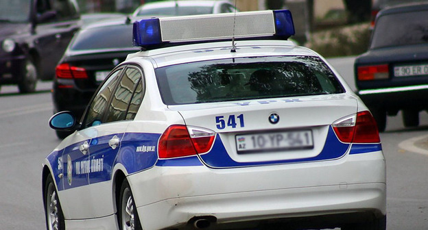 Полицейская машина. Азербайджан. Фото https://ru.sputnik.az/azerbaijan/20151020/402422024.html