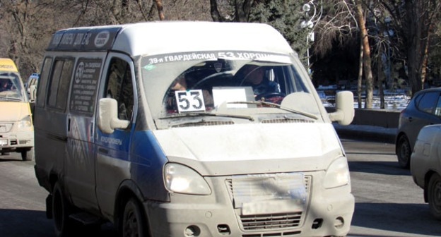 Маршрутка. Волгоград. Фото Вячеслава Ященко для "Кавказского узла"