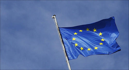 Флаг ЕС. Фото http://m.sputnik-abkhazia.ru/?_ga=1.2529911.657084581.1470122581