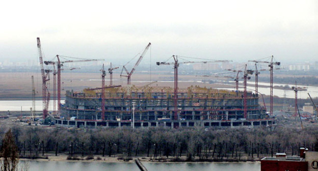Строительство "Ростов-Арены". Фото: Dmitry89 https://ru.wikipedia.org