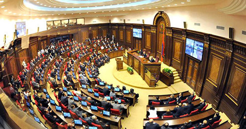 Заседание парламента Армении. Фото: Пресс-служба НС РА