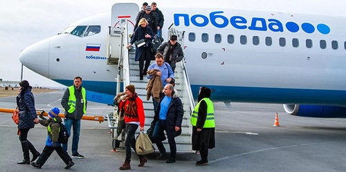самолет авиакомпании "Победа". Фото http://belive.ru/wp-content/uploads/2015/02/635531268184475693.jpg