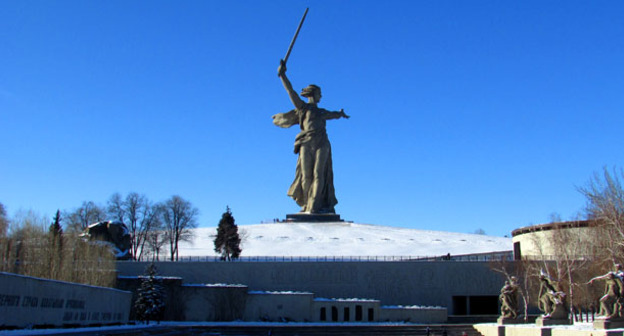 Скульптура "Родина-мать зовет!". Волгоград. Фото Вячеслава Ященко для "Кавказского узла"
